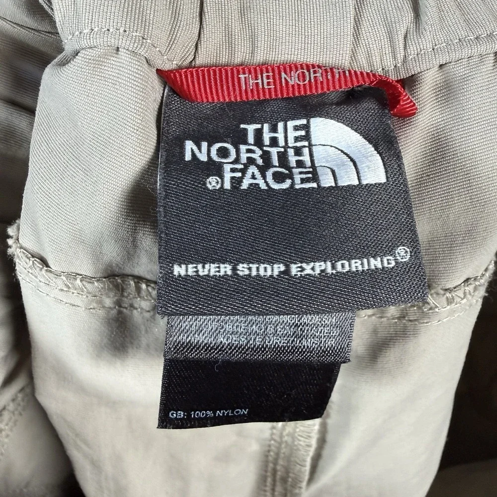 North Face Paramount Peak II‎ Convertible Pants Mens Large Brown Hiking Shorts